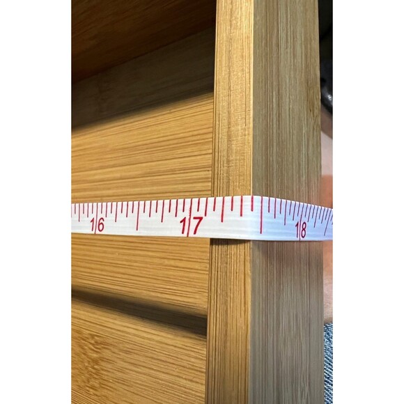 Bamboo Drawer Organizer Up to 11 Compartments - Set of 2 (Bx 6) - Picture 9 of 9